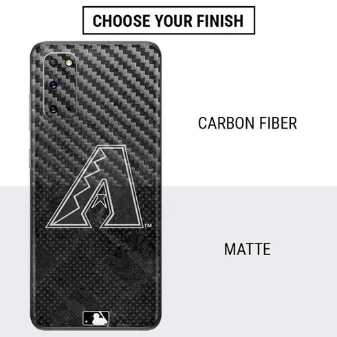 MLB Arizona Diamondbacks Dark Wash Galaxy S20 Skin