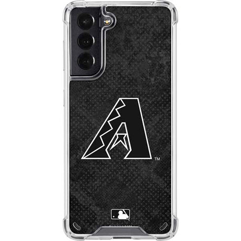 MLB Arizona Diamondbacks Dark Wash Galaxy S21 5G Clear Case