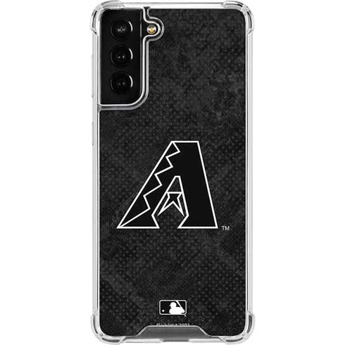 MLB Arizona Diamondbacks Dark Wash Galaxy S21 FE Clear Case