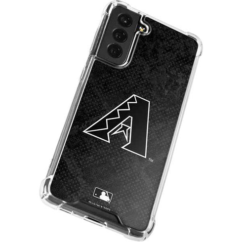 MLB Arizona Diamondbacks Dark Wash Galaxy S21 FE Clear Case