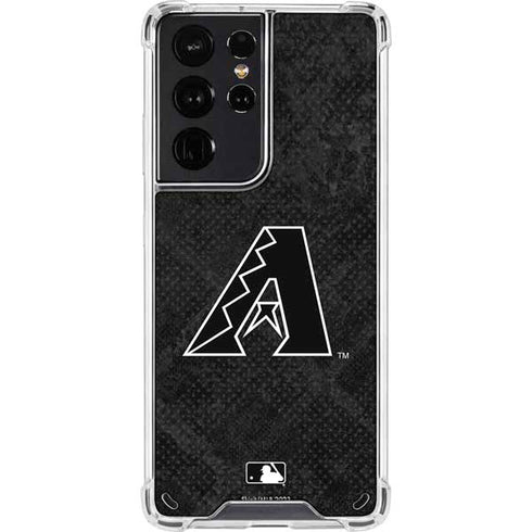 MLB Arizona Diamondbacks Dark Wash Galaxy S21 Ultra 5G Clear Case