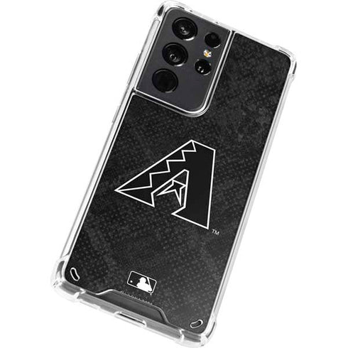 MLB Arizona Diamondbacks Dark Wash Galaxy S21 Ultra 5G Clear Case