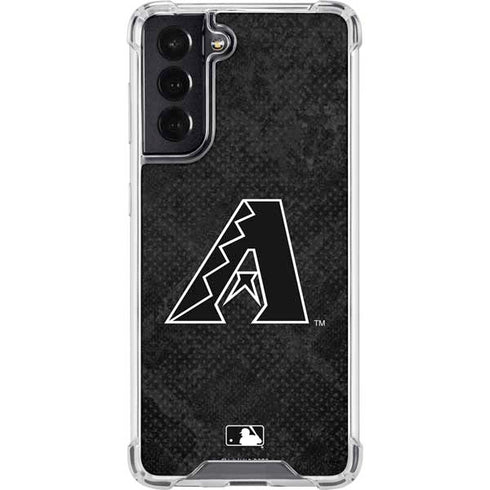 MLB Arizona Diamondbacks Dark Wash Galaxy S22 Clear Case