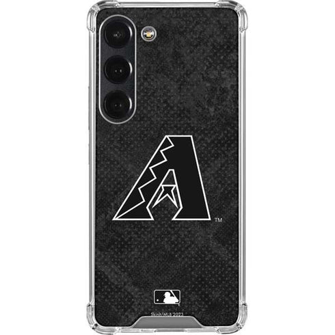 MLB Arizona Diamondbacks Dark Wash Galaxy S23 Clear Case