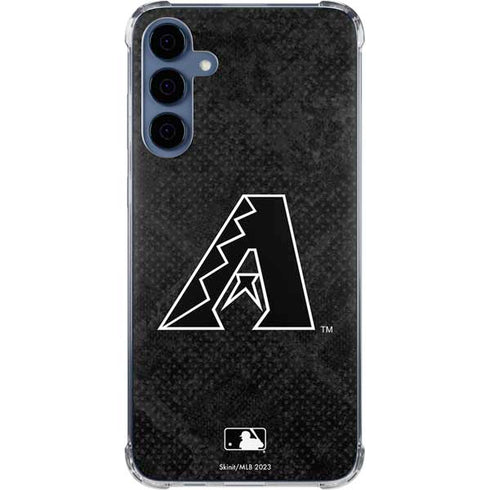MLB Arizona Diamondbacks Dark Wash Galaxy S24 Clear Case