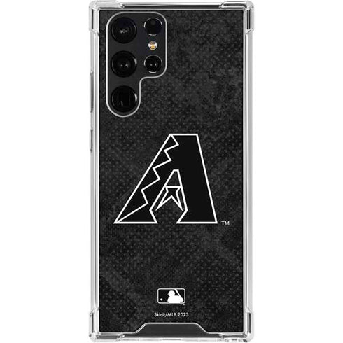 MLB Arizona Diamondbacks Dark Wash Galaxy S24 Ultra Clear Case
