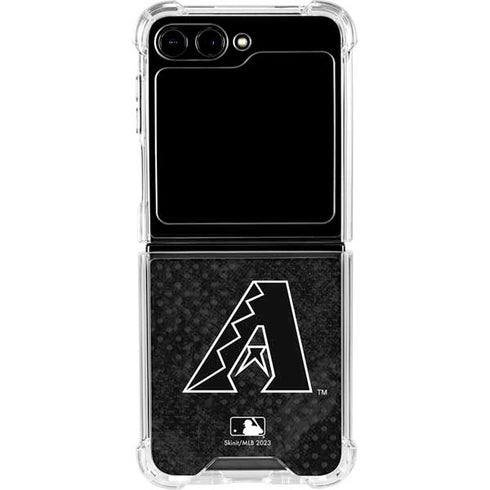 MLB Arizona Diamondbacks Dark Wash Galaxy Z Flip5 5G Clear Case