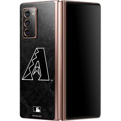 MLB Arizona Diamondbacks Dark Wash Galaxy Z Fold2 5G Skin