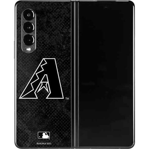 MLB Arizona Diamondbacks Dark Wash Galaxy Z Fold3 5G Skin