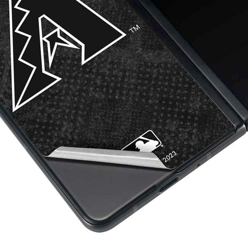 MLB Arizona Diamondbacks Dark Wash Galaxy Z Fold3 5G Skin