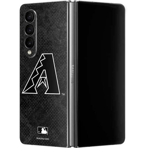 MLB Arizona Diamondbacks Dark Wash Galaxy Z Fold4 5G Skin