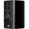 MLB Arizona Diamondbacks Dark Wash Galaxy Z Fold4 5G Skin