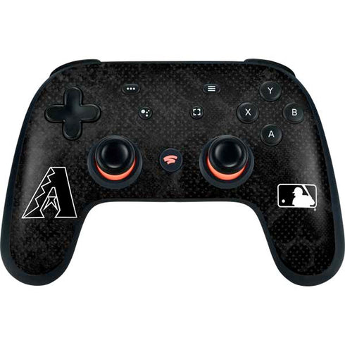 MLB Arizona Diamondbacks Dark Wash Google Stadia Controller Skin