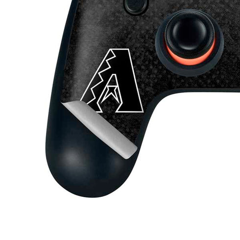 MLB Arizona Diamondbacks Dark Wash Google Stadia Controller Skin