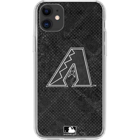 MLB Arizona Diamondbacks Dark Wash iPhone 11 Clear Case