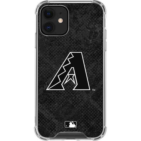 MLB Arizona Diamondbacks Dark Wash iPhone 12 Clear Case