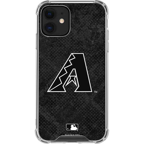 MLB Arizona Diamondbacks Dark Wash iPhone 12 Mini Clear Case