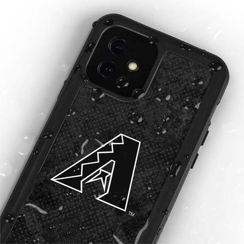MLB Arizona Diamondbacks Dark Wash iPhone 12 Mini Waterproof Case