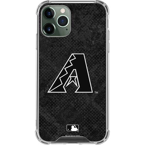 MLB Arizona Diamondbacks Dark Wash iPhone 12 Pro Max Clear Case