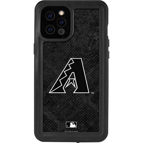 MLB Arizona Diamondbacks Dark Wash iPhone 12 Pro Max Waterproof Case