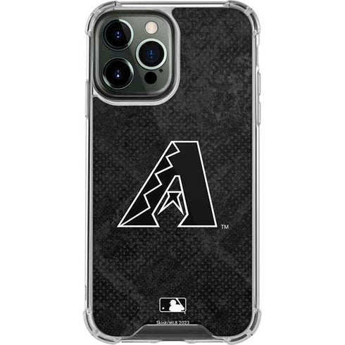 MLB Arizona Diamondbacks Dark Wash iPhone 13 Pro Max Clear Case