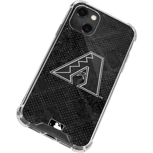 MLB Arizona Diamondbacks Dark Wash iPhone 14 Plus Clear Case