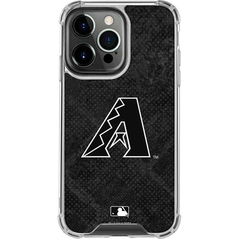 MLB Arizona Diamondbacks Dark Wash iPhone 15 Pro Clear Case