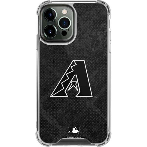 MLB Arizona Diamondbacks Dark Wash iPhone 14 Pro Max Clear Case