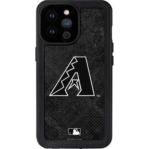 MLB Arizona Diamondbacks Dark Wash iPhone 14 Pro Max Waterproof Case
