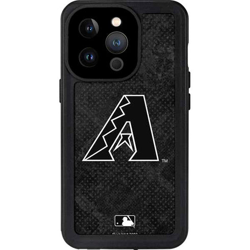 MLB Arizona Diamondbacks Dark Wash iPhone 14 Pro Waterproof Case