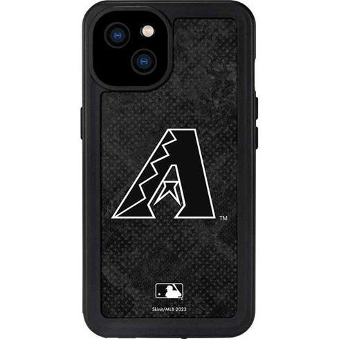 MLB Arizona Diamondbacks Dark Wash iPhone 15 Plus Waterproof Case
