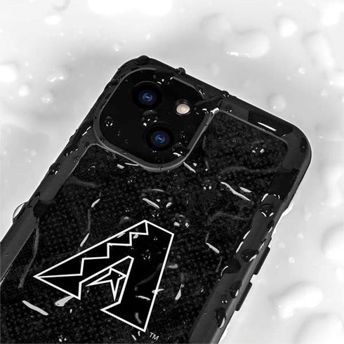 MLB Arizona Diamondbacks Dark Wash iPhone 15 Plus Waterproof Case