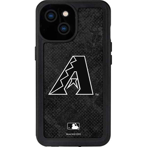 MLB Arizona Diamondbacks Dark Wash iPhone 15 Waterproof Case