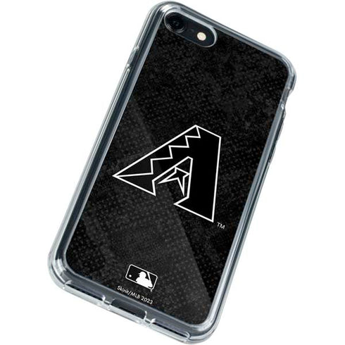 MLB Arizona Diamondbacks Dark Wash iPhone SE (2nd & 3rd Gen) Clear Case