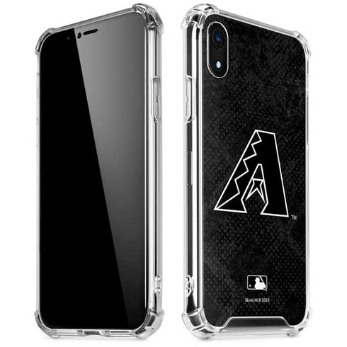 MLB Arizona Diamondbacks Dark Wash iPhone XR Clear Case