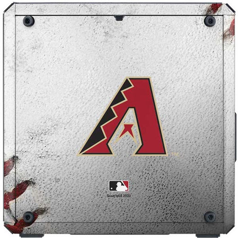 MLB Arizona Diamondbacks Game Ball Cooler Master MasterBox Q300L Mini Tower Skin