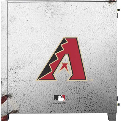 MLB Arizona Diamondbacks Game Ball Corsair 4000D Tempered Glass Mid-Tower ATX Case Skin