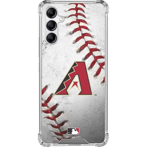 MLB Arizona Diamondbacks Game Ball Galaxy A14 5G Clear Case