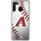 MLB Arizona Diamondbacks Game Ball Galaxy A21 Clear Case