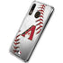 MLB Arizona Diamondbacks Game Ball Galaxy A30 Clear Case
