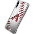 MLB Arizona Diamondbacks Game Ball Galaxy A50 Clear Case