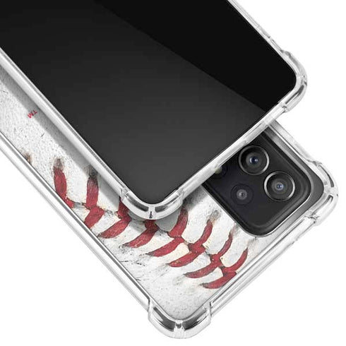 MLB Arizona Diamondbacks Game Ball Galaxy A52 5G Clear Case