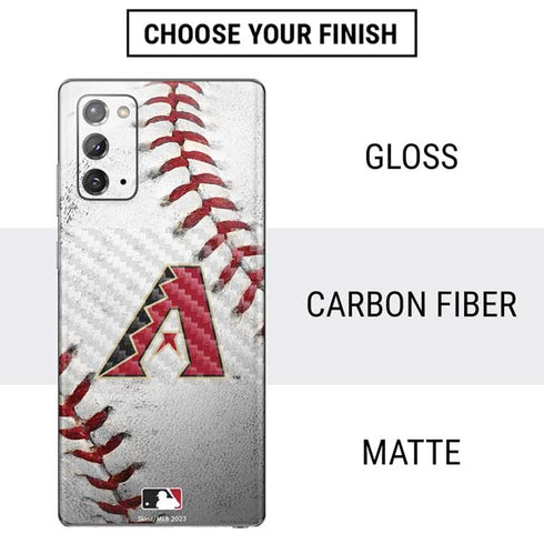 MLB Arizona Diamondbacks Game Ball Galaxy Note20 5G Skin