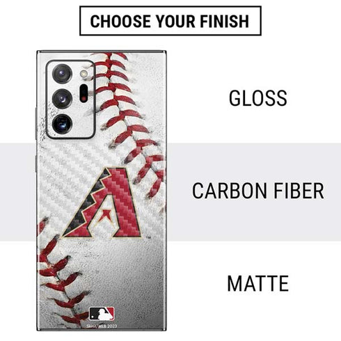 MLB Arizona Diamondbacks Game Ball Galaxy Note20 Ultra 5G Skin