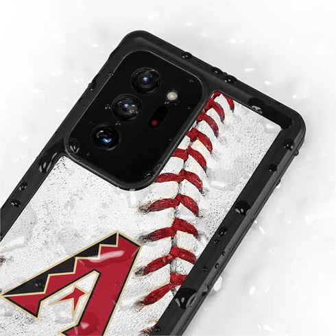 MLB Arizona Diamondbacks Game Ball Galaxy Note20 Ultra 5G Waterproof Case