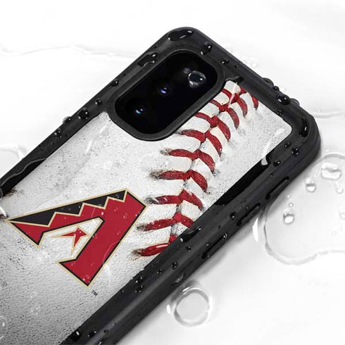 MLB Arizona Diamondbacks Game Ball Galaxy S20 Waterproof Case
