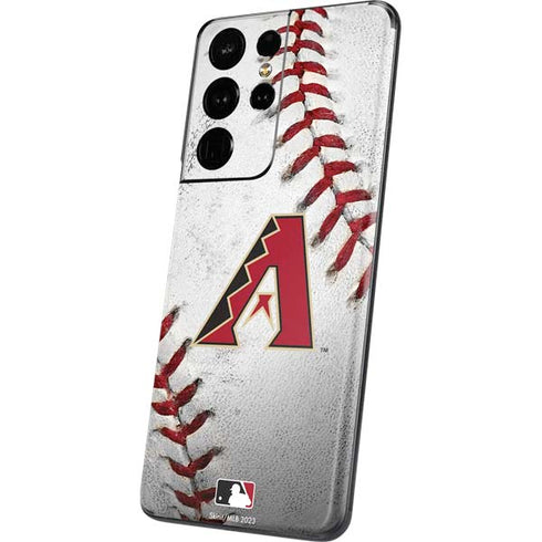 MLB Arizona Diamondbacks Game Ball Galaxy S21 Ultra 5G Skin