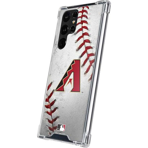 MLB Arizona Diamondbacks Game Ball Galaxy S22 Ultra Clear Case