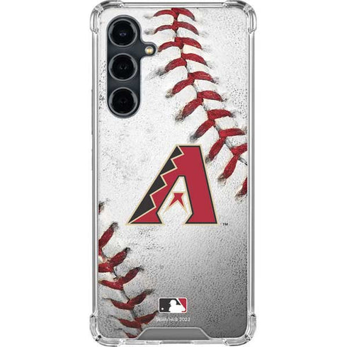 MLB Arizona Diamondbacks Game Ball Galaxy S23 FE Clear Case