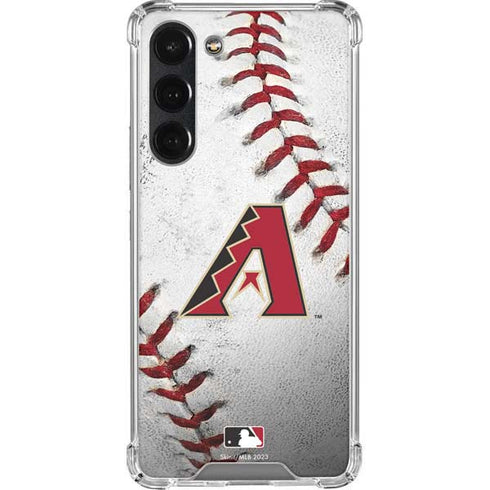 MLB Arizona Diamondbacks Game Ball Galaxy S23 Plus Clear Case